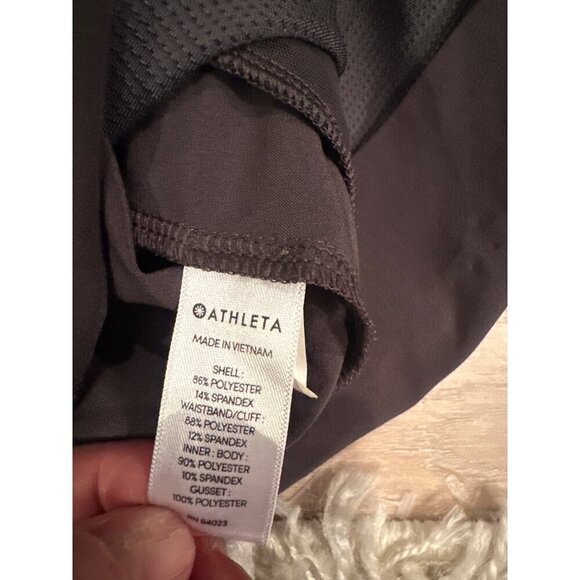 Athleta Womens Athletic Skort Size 16 Brown With Pockets & Inner Shorts - Picture 7 of 7